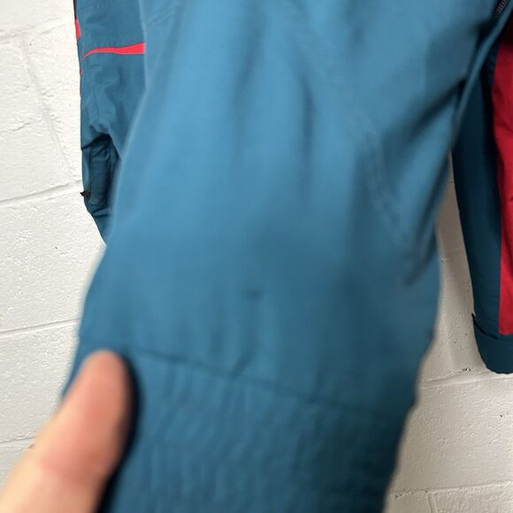 Vintage 90s The North Face Jacket Colorblock “Teal Red” 2024 - Picture 7 of 11